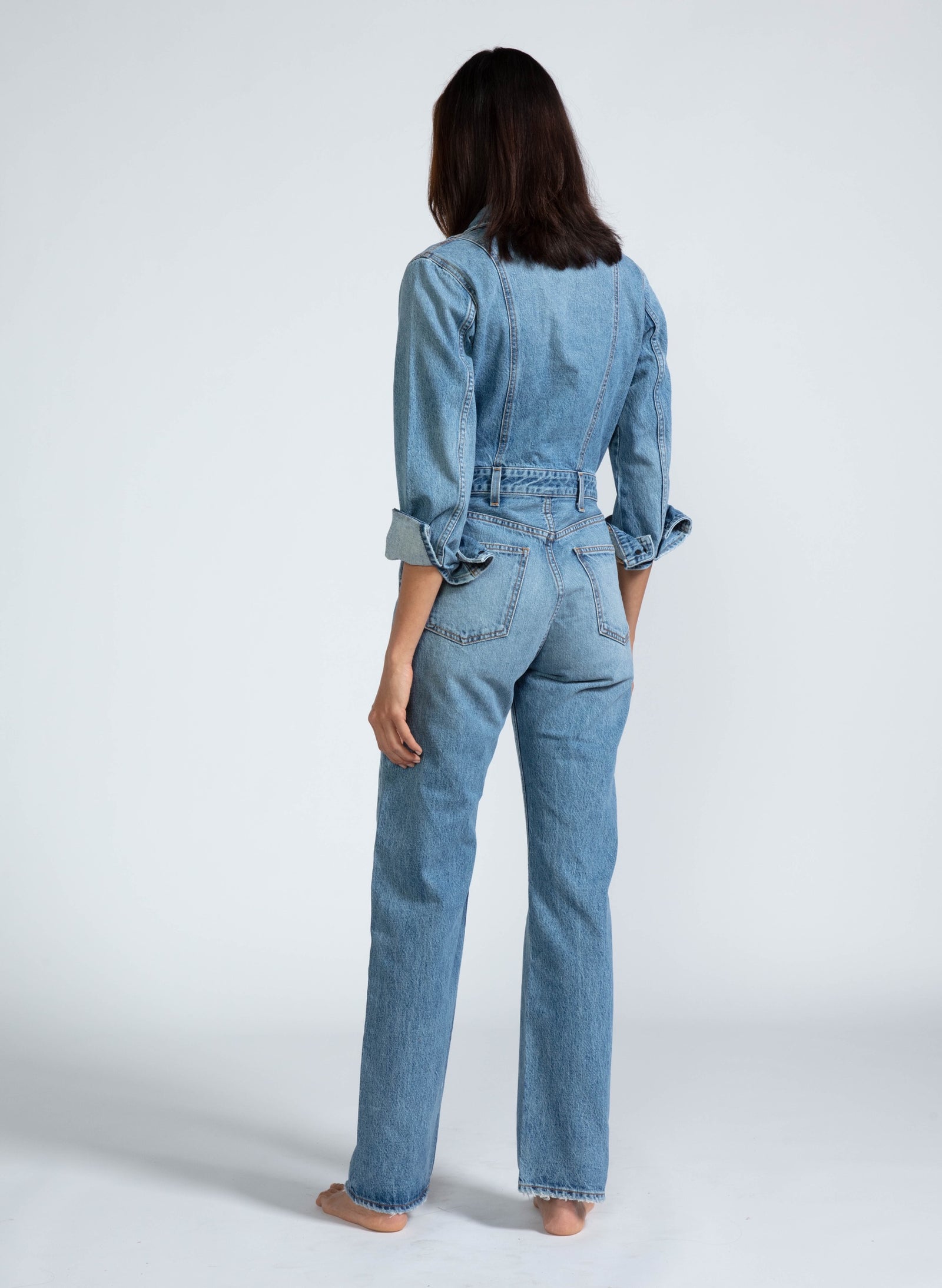 Blue Denim Two Piece Set Jeans Suit for Women Long Sleeve Jacket Crop Top  and Pants Set Women 2 Piece Club Outfits Matching S… | Frauen anzug,  Modische hosen, Anzug