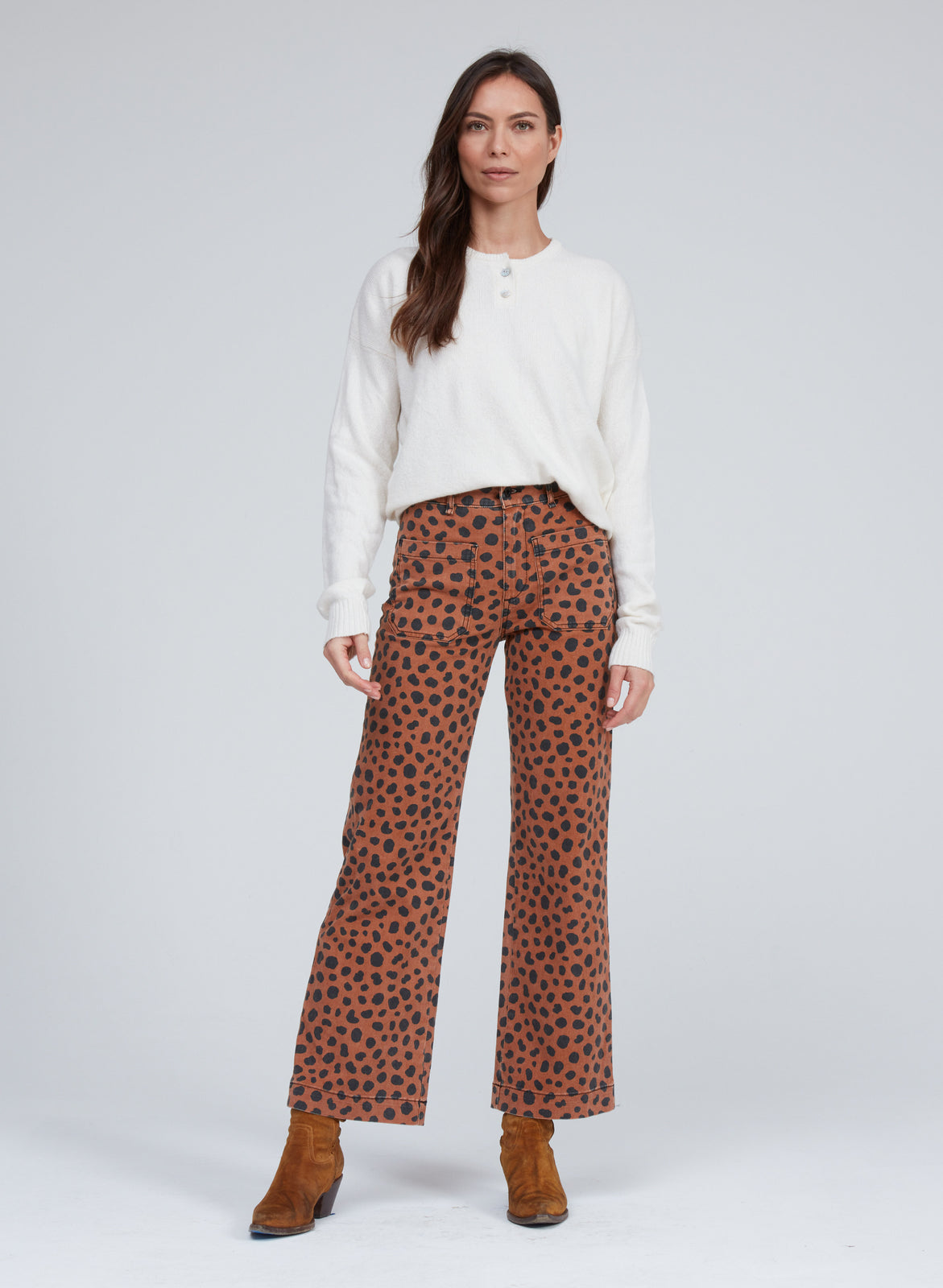 Printed Sailor Pant