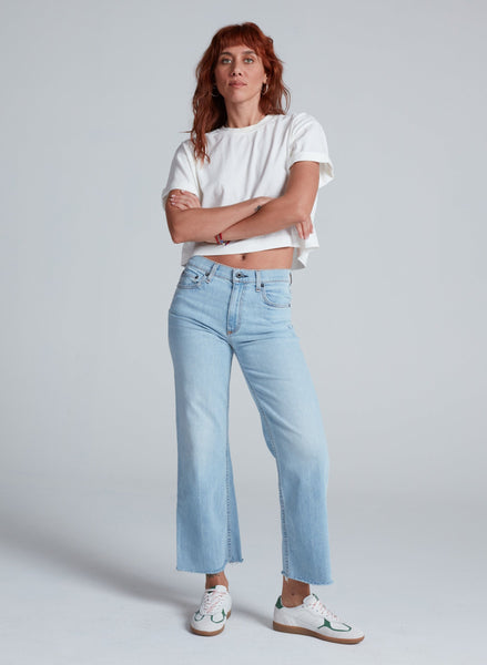 L'Appartement 【ASKK NY】CROPPED DENIM　レア ASKK NY Cropped Sailor Jeans in Clean Venice