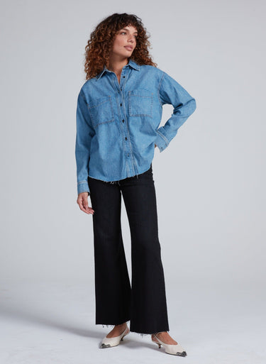 Oversized Denim Shirt - Palm Canyon