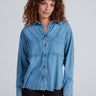 Oversized Denim Shirt - Palm Canyon