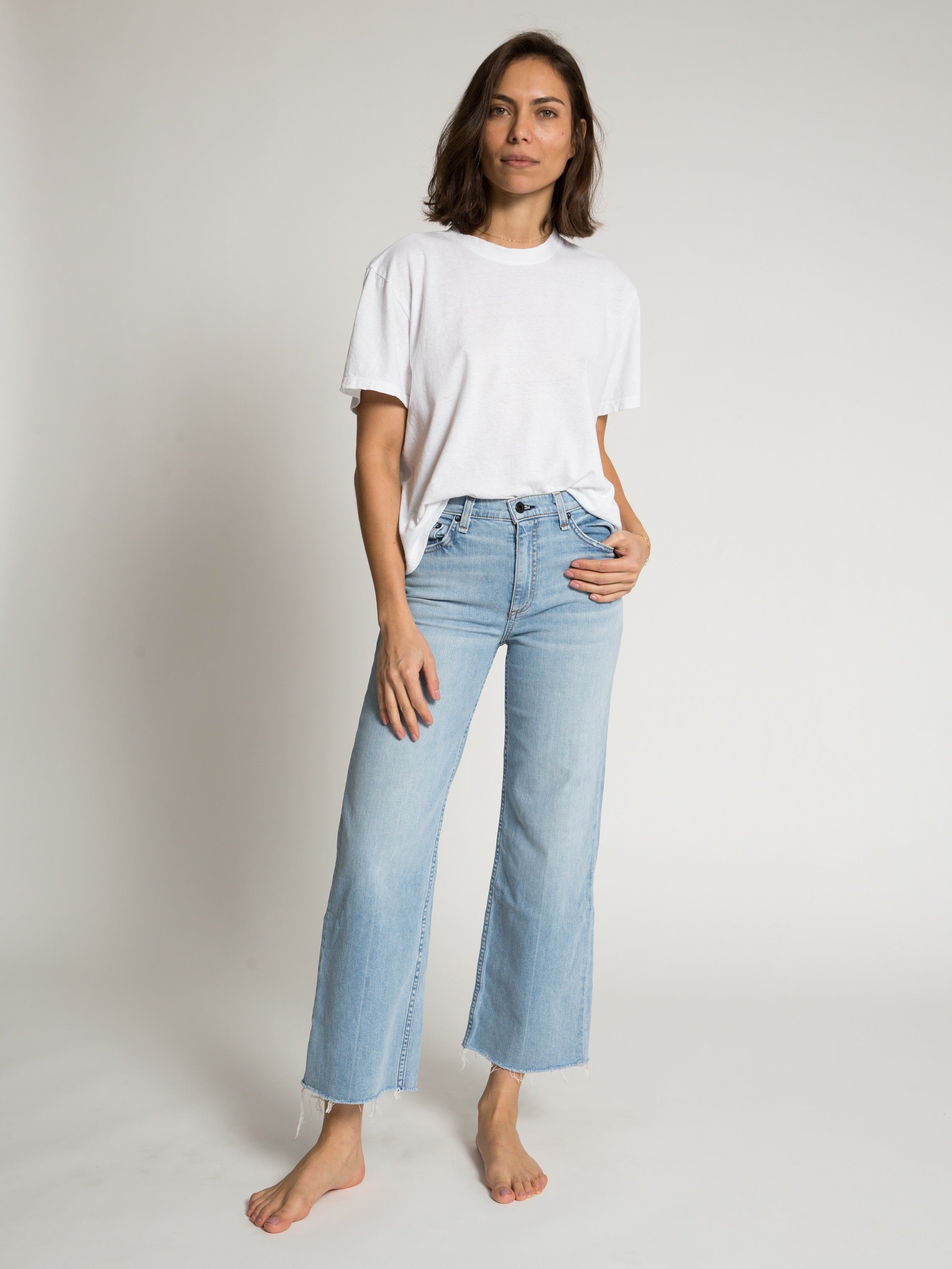 crop wide leg zuma | ASKK NY