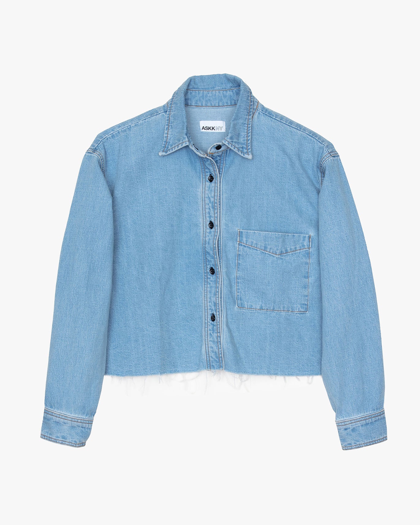 DENIM SHIRT- vintage wash | ASKK NY